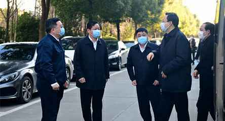 省委常委、苏州市委书记蓝绍敏来到郑州刘强燃气设备有限公司调研